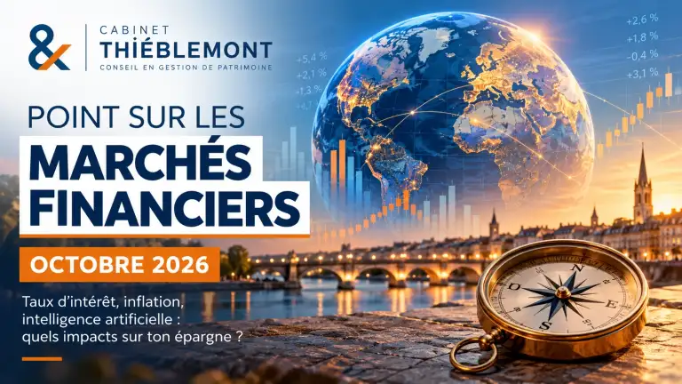 Point sur les marchés financiers en octobre 2026 – Cabinet Thiéblemont Bordeaux